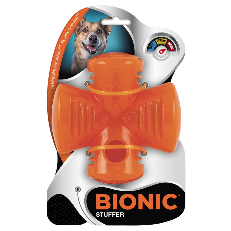 Bionic Hundespielzeug Stuffer, Orange, 12,5 cm - Bild 2