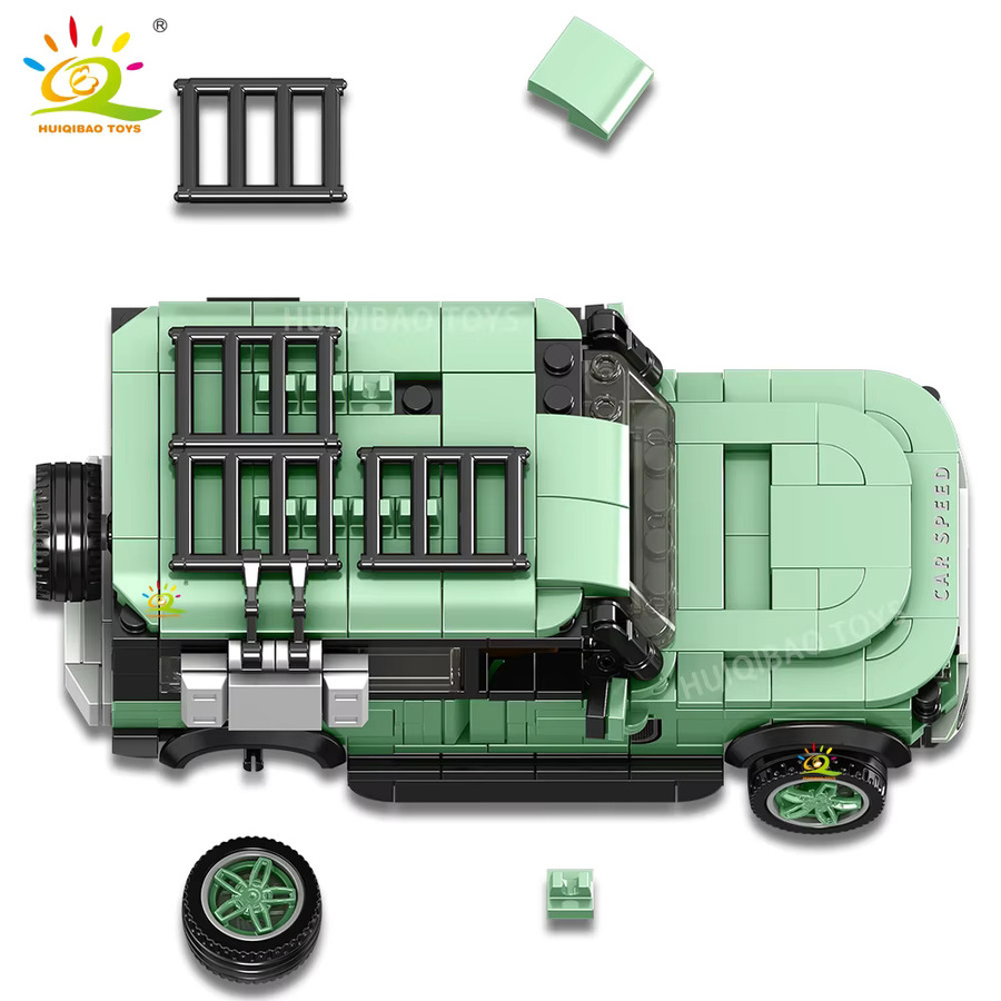 HUIQIBAO Geländewagen-Bausatz, DIY-Rennwagen, Lernspielzeug - Bild 2