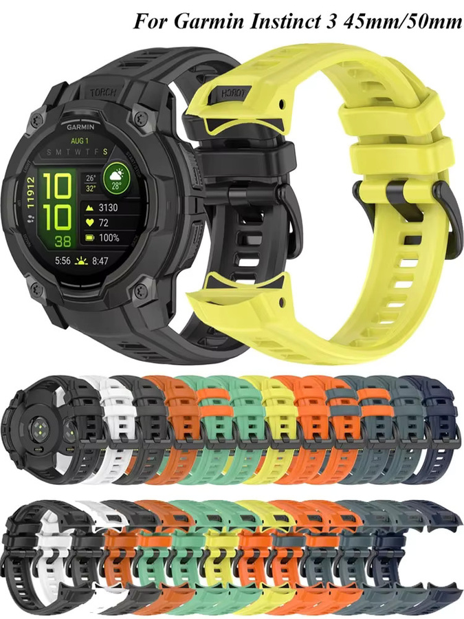 Garmin Uhrenarmband Silikon, Unisex - Bild 3
