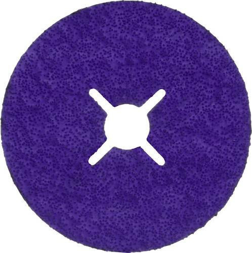 3M Cubitron Fiberscheibe für Winkelschleifer, Farbe: Lila, Durchmesser: 115 mm, 25 Stück - Bild 1
