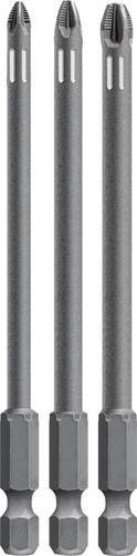 Kwb 123140 Bit-Set 3teilig, Schraubendreher-Bits, Silber - Bild 1