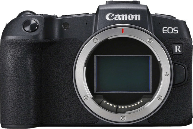 Canon EOS RP Vollformat spiegellose Kamera Gehäuse in Schwarz - Bild 1