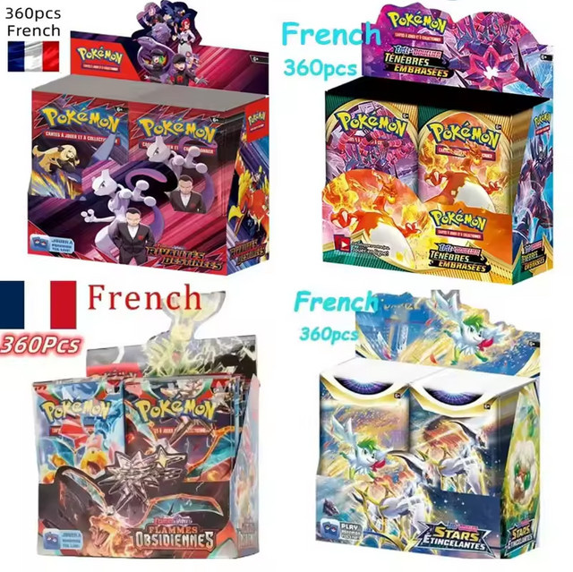 Pokémon 151 Scarlet & Violet Etsncelles Astral Radiance Obsidian Flames Booster Box, Pokémon-Karten, ab 6 Jahren - Bild 1