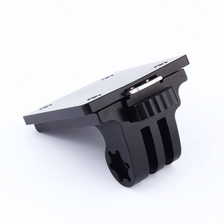 Koogeelife Actionkamera Helm Halterung aus Aluminiumlegierung in Schwarz - Bild 3