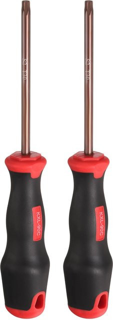 UXCELL Torx Dreieck Drei Flügel Schraubendreher Set mit magnetischer S2 Spitze für Reparaturen, T6 bis T40 - Bild 1