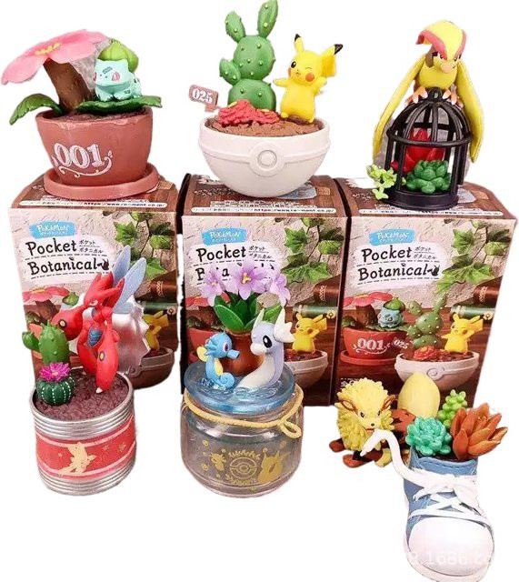 Re-ment Pokémon Pocket Garden, Miniaturfigur, Einzelfigur - Bild 1