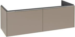 V&B Waschtischunterschrank Subway 3.0 in Tau, B/T/H: 127,2 x 42,9 x 47,8 cm - Bild 1
