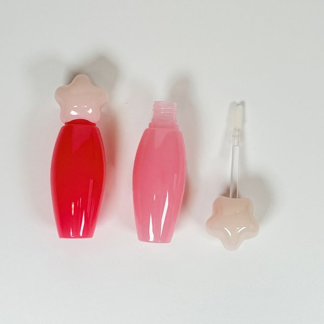 South Moon Lipgloss-Tube, Sternförmig, Transparent, mit Pinselkopf - Bild 1
