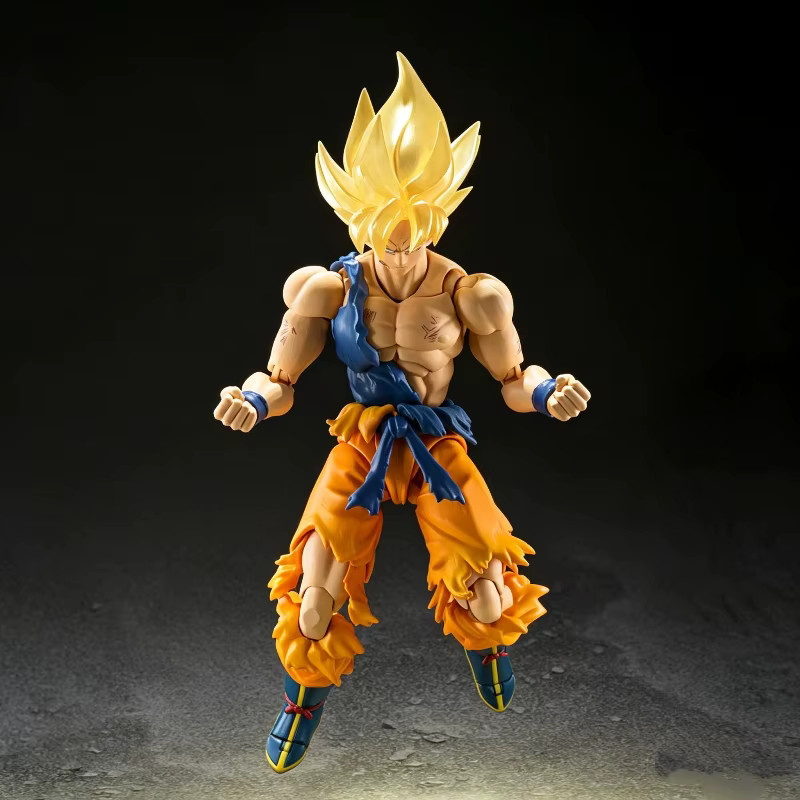 Bandai Dragon Ball SSJ2 Goku, Artikulierte Actionfigur, 16cm - Bild 2