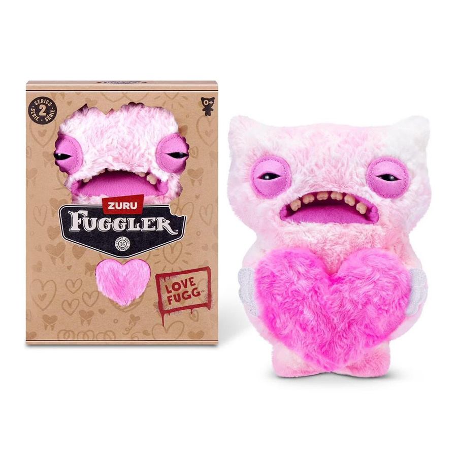 ZURU Fuggler Love Fugg Serie 2 Monster Plüschtier 23 cm - Bild 4