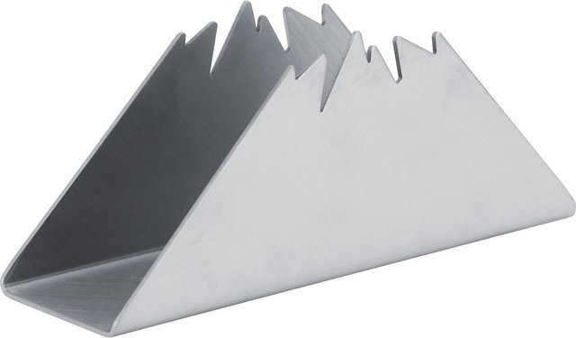 Dreieckiger Serviettenhalter aus Edelstahl von CosyHome in Silber - Bild 1