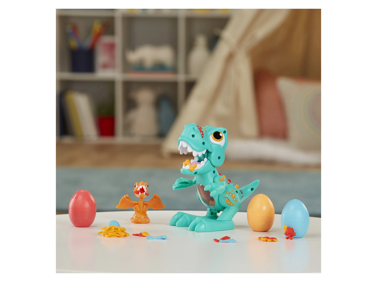 Play-Doh Gefräßiger Tyrannosaurus mit Dinosaurier-Geräuschen ab 3 Jahren - Bild 2