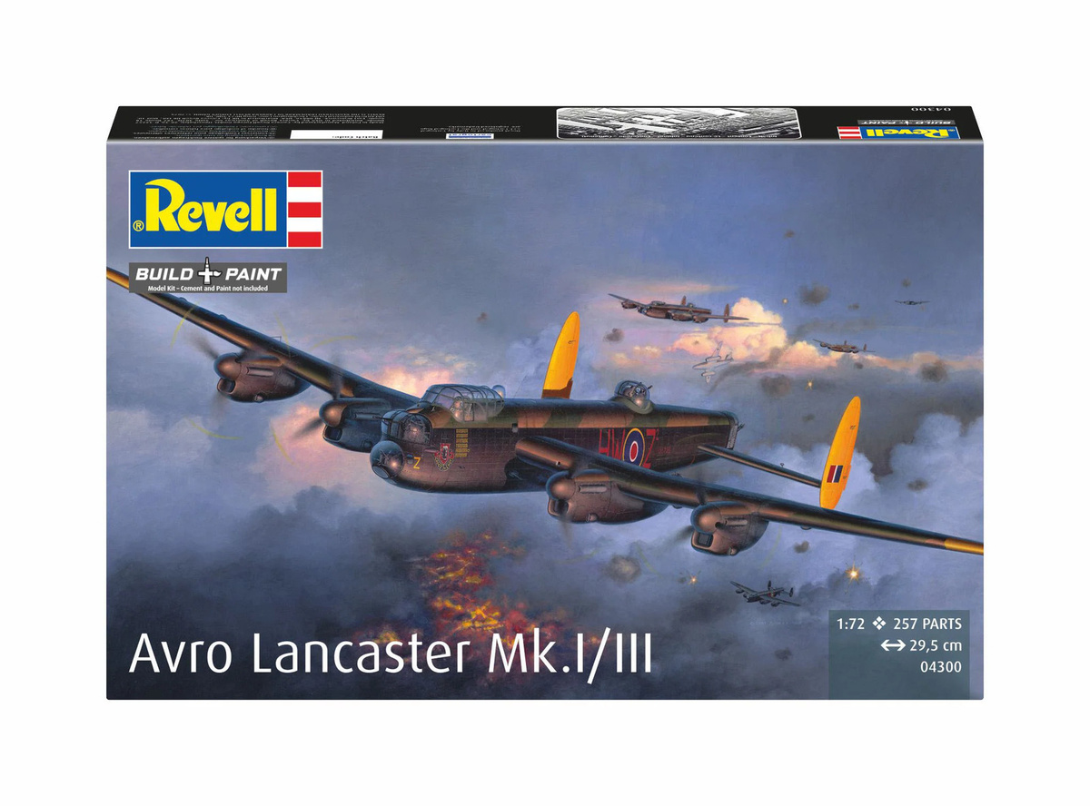 Revell Lancaster Mk.I-III, Modellbau, 1:72 - Bild 3