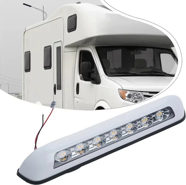 NIGHTKIST LED Innenbeleuchtung für Wohnmobile und Yachten, 12V Wandlampe in Weiß - Bild 1