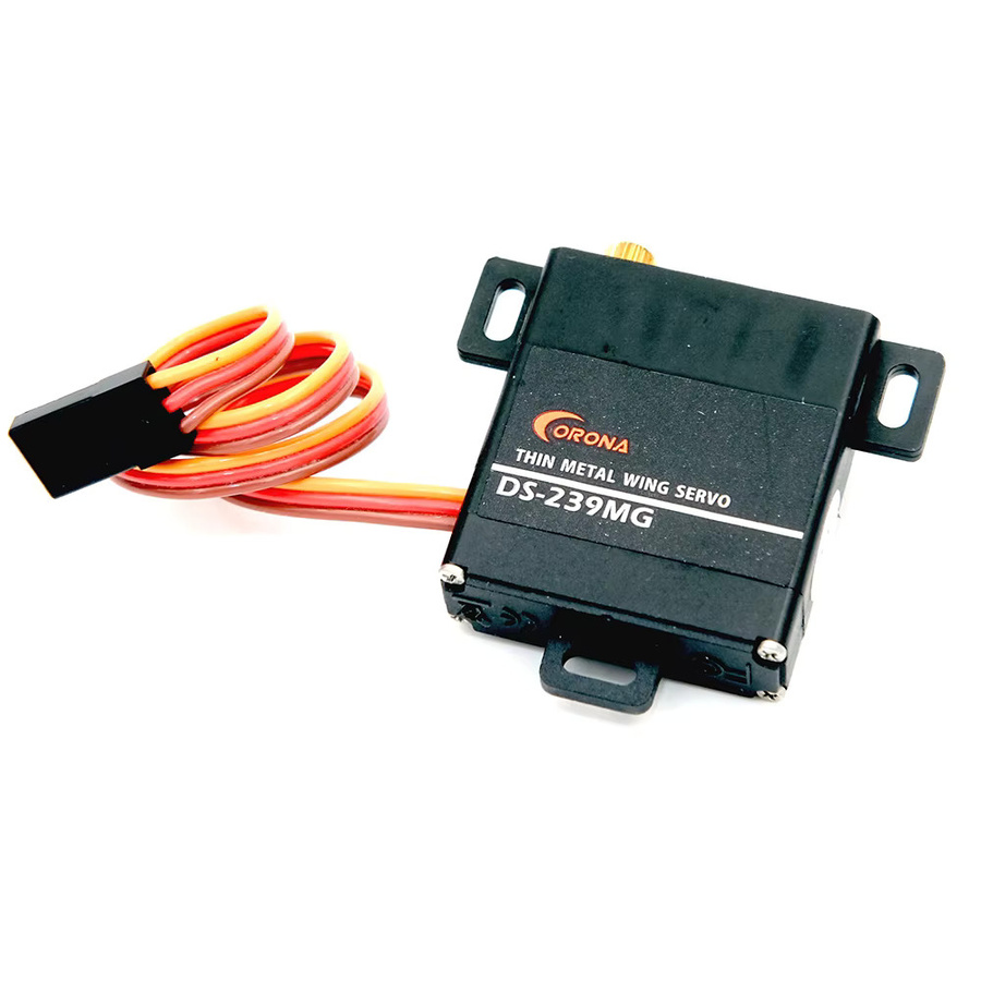 Corona DS239MG Digital Slim Wing Servo, Metall, 4er-Set, Schwarz - Bild 2