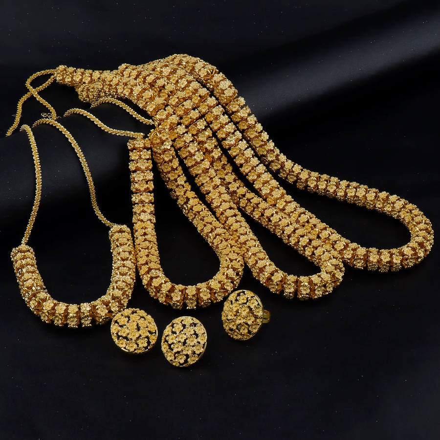 YM Schmuckset Damen, Gold, Ohne Stein - Bild 5