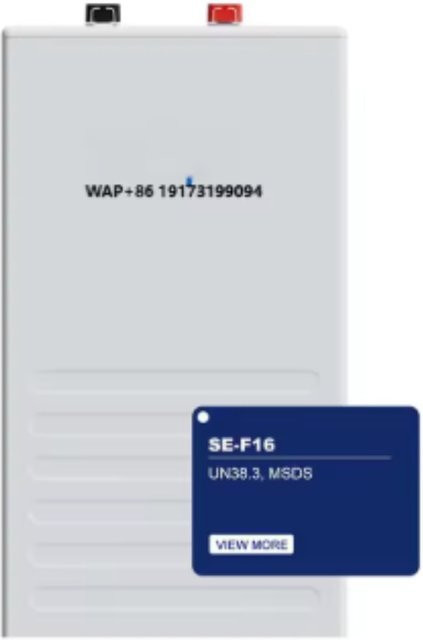 Deye SE-F16 LFP Lithium-Batterie 16kWh 51,2V 314Ah Wandmontiert in Weiß - Bild 1