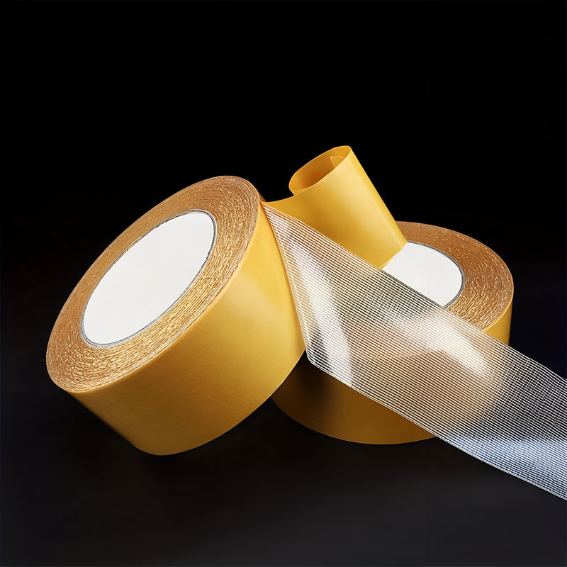 Transparentes Hochleistungs-Doppelklebeband mit Fiberglasgewebe für Wände und Glas, wasserdicht, Breite: 2 cm, Länge: 5 m - Bild 6