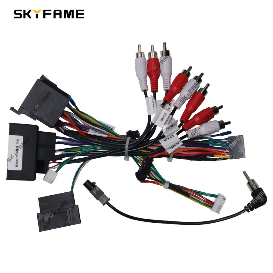 Skyfame 16pin Kabelbaum Adapter mit Canbus Box für Audi A4 S4 TT A6 A3 S3 Android Radio OD-AD-01 G-RZ-AUDI51 - Bild 3