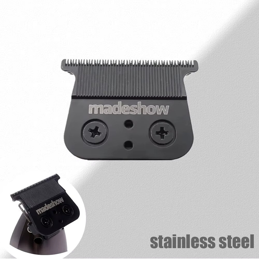 MotFex Ersatzklingenköpfe in Schwarz für MadeShow M6, M9, M11 und Kulilang R55(F), R66, R77F, G9G, G9C professionelle Haarschneidemaschinen - Bild 1