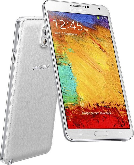 Samsung Galaxy Note 3 N9005 Refurbished Smartphone in Weiß mit 32GB ROM, 3GB RAM und 5,7 Zoll Display - Bild 1