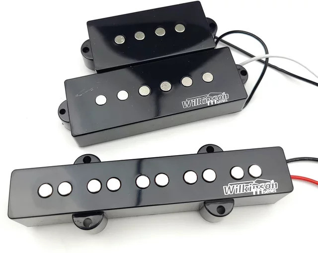 Wilkinson 5-Saiten E-Bass Humbucker Pickup in Schwarz - Bild 1