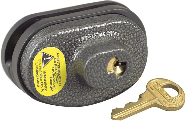 Master Lock Abzugsschloss 90DSPT mit Schlüssel in Grau aus Stahl - Bild 1
