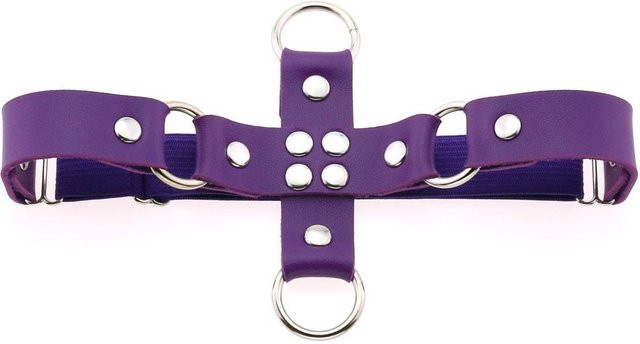 Fxcube Beinriemen Strumpfhalter Pentagramm, Damen - Bild 1