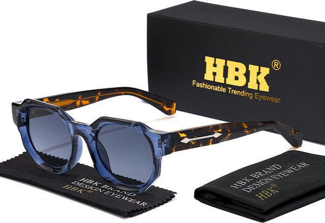 HBK Sonnenbrille, Metall, Vollrand, Unisex - Bild 1