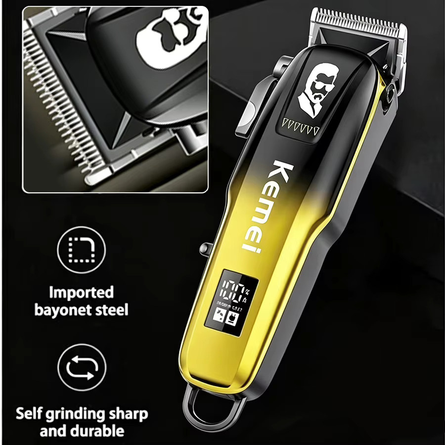 Kemei Haarschneider Barttrimmer, Gold, Herren - Bild 3