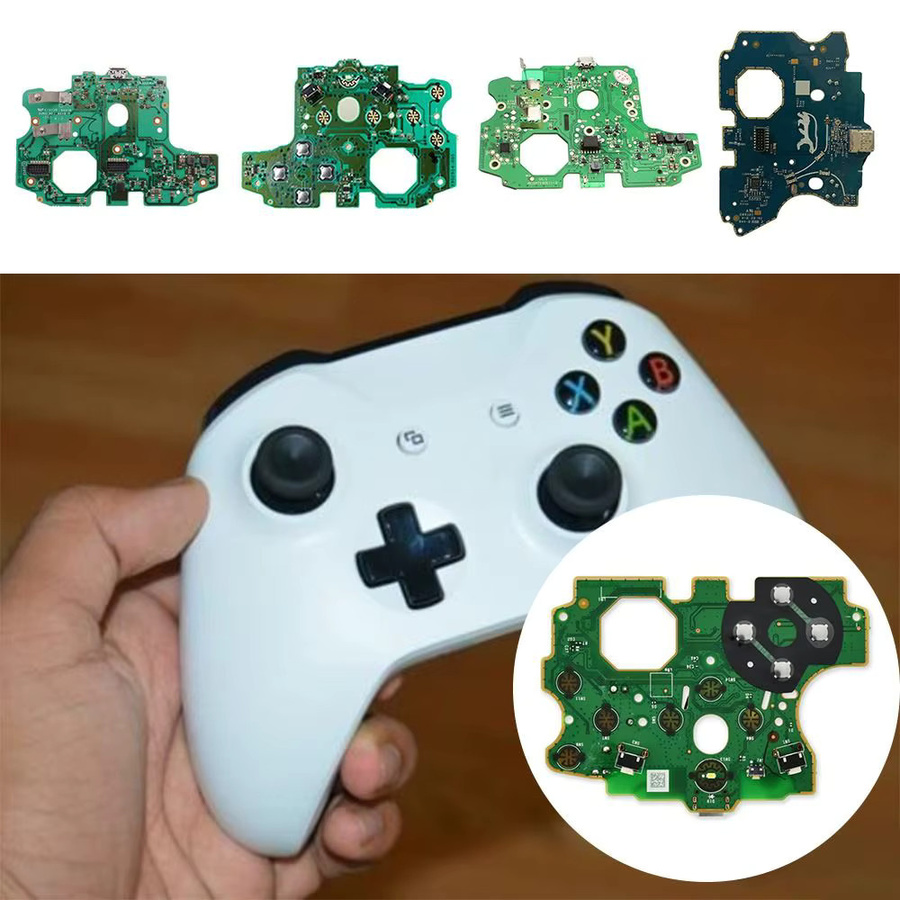 DITIPOO Power Board Leiterplatte für Xbox One Slim, Elite Controller und Xbox Series S/X zur Reparatur des Programmierchips, Grün - Bild 3