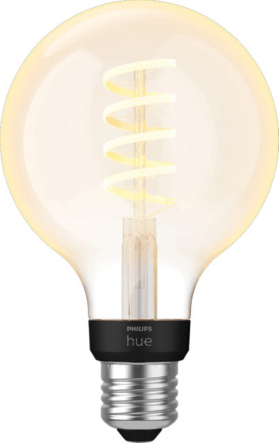 Philips Hue White Ambiance Filament LED-Leuchtmittel Globe E27 Transparent dimmbar - Bild 1