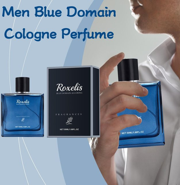 Roxelis Blue Domain Eau de Cologne, 50 ml, Herren - Bild 1
