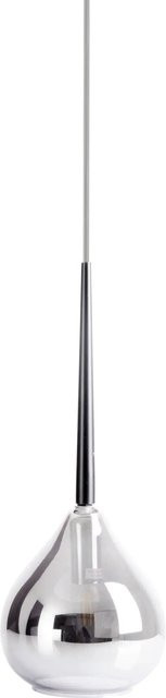 Näve Pendelleuchte Vaso in Anthrazit mit Glas, Durchmesser: 16 cm - Bild 1