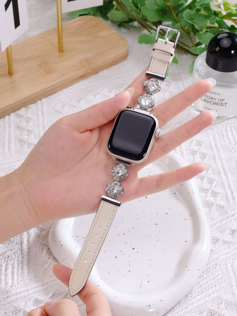 Uhrenarmband Kunstleder, Schnellverschluss, verstellbar, 38–49 mm, Unisex - Bild 1
