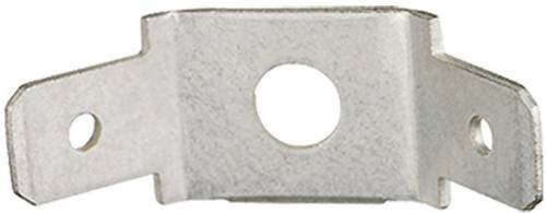 Klauke 2045 Steckzunge Unisoliert in Silber mit 6,3 mm Steckbreite und 0,8 mm Steckdicke sowie 45° Winkel - Bild 1