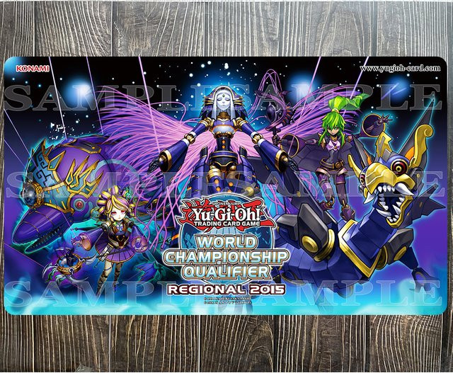 Yu-Gi-Oh El Shaddoll Wendigo Spielmatte, bunt - Bild 1