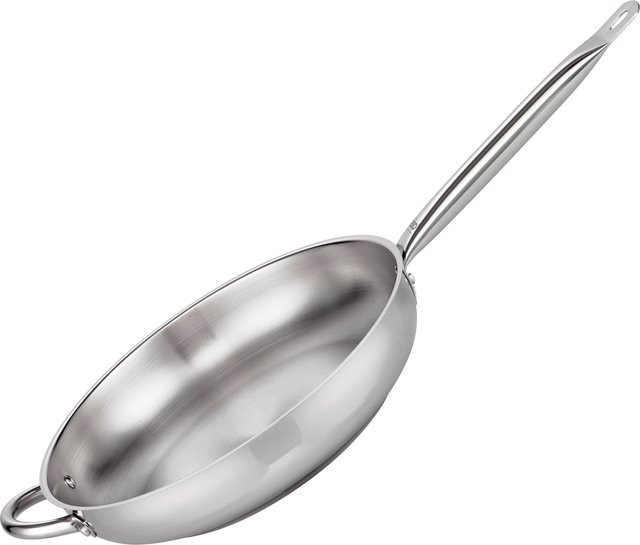 ELO Bratpfanne Profi-Therm aus Edelstahl mit Gegengriff, Silber, Durchmesser: 32 cm - Bild 1