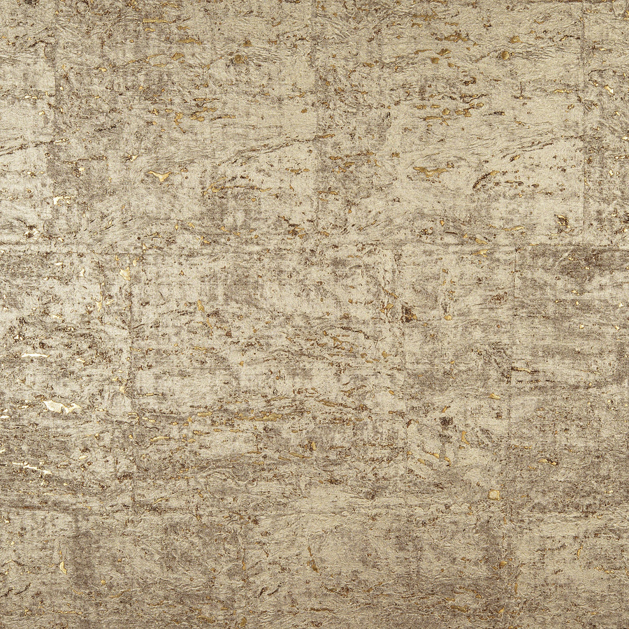 Nobilis Tapete Cork III QNT41 in Naturtönen Beige Braun Gold mit Kork-Optik und rustikalem Design - Bild 1