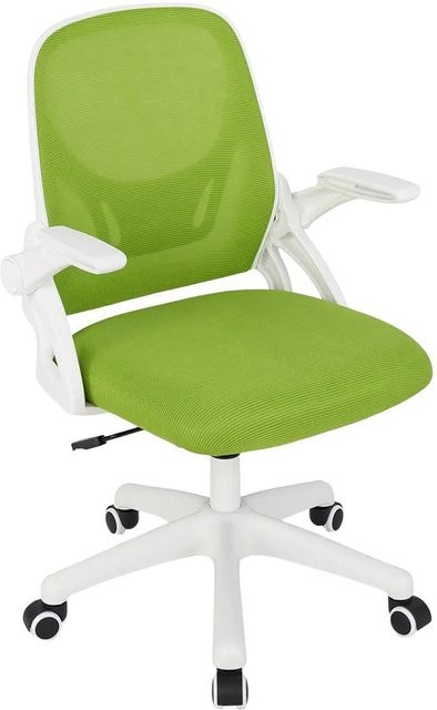 Costway Ergonomischer Bürostuhl in Grün mit 360 Grad Drehsitz und Armlehnen - Bild 1