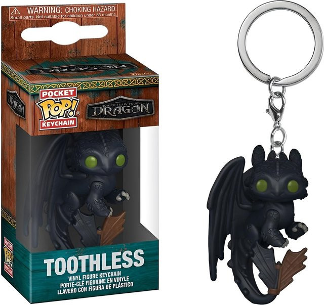 Funko Drachenzähmen leicht gemacht Toothless, Pop Keychain, ab 3 Jahren - Bild 1