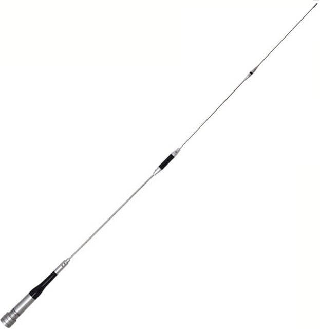 Nagoya SG7900 Mobile Antenne Dual Band 2m 70cm 5,0dBi 7,6dBi VHF UHF 150W PL259 Fold-Over in Silber - Bild 1