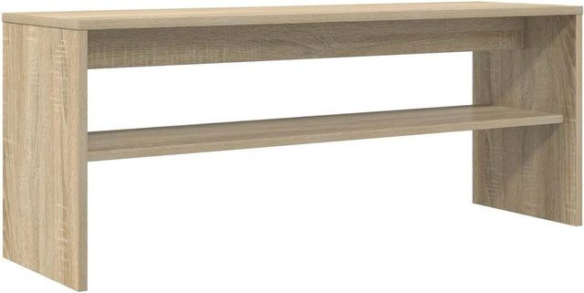 vidaXL TV-Schrank Sonoma-Eiche aus Holzwerkstoff B/H/T: 100 x 40 x 30 cm - Bild 1