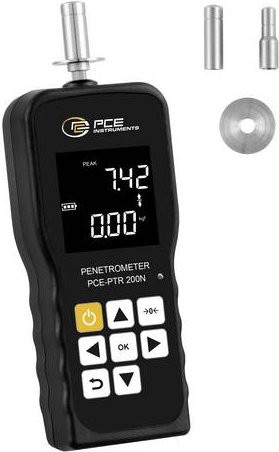 PCE Instruments Penetrometer PTR 200N Kraftmessgerät in Schwarz - Bild 1