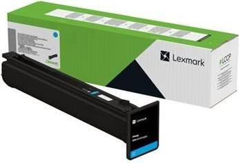 Lexmark Original Cyan Tonerpatrone LCCP LRP für Lexmark CS963e CX833se CX950se CX951se CX961se CX962se CX963se 77L20C0 - Bild 1
