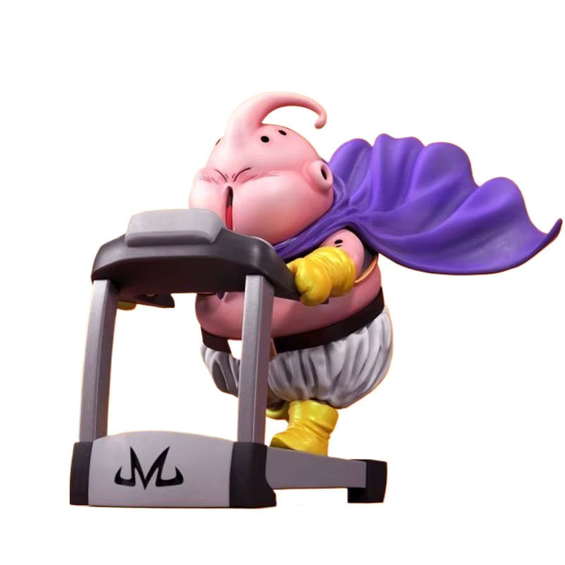 Dragon Ball Majin Boo Gym, Kreative Cartoon-Figur, Modell 2D Puppe - Bild 2