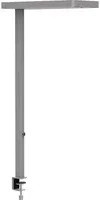 MAULjuvis LED-Tischleuchte aus Aluminium, dimmbar mit Bewegungs- und Tageslichtsensor, Weißaluminium - Bild 1