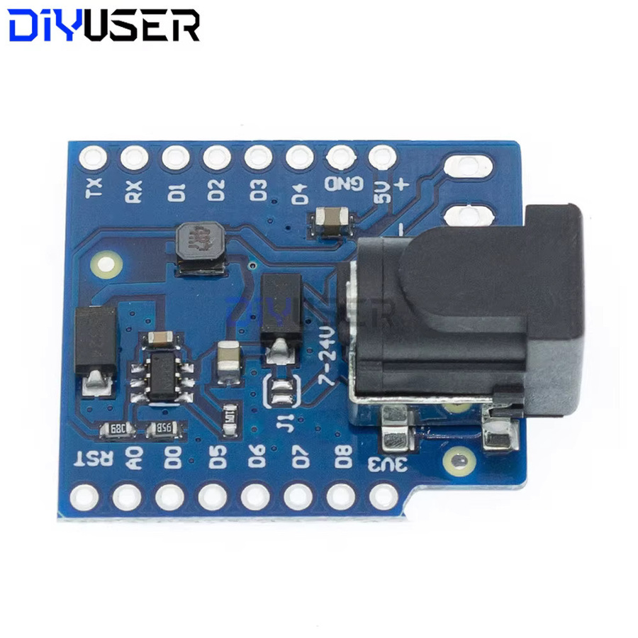 DIYUSER NodeMcu ESP8266 D1 Mini Pro Upgrade-Version Entwicklungsboard mit USB-C und WIFI IoT-Modul in Blau - Bild 2