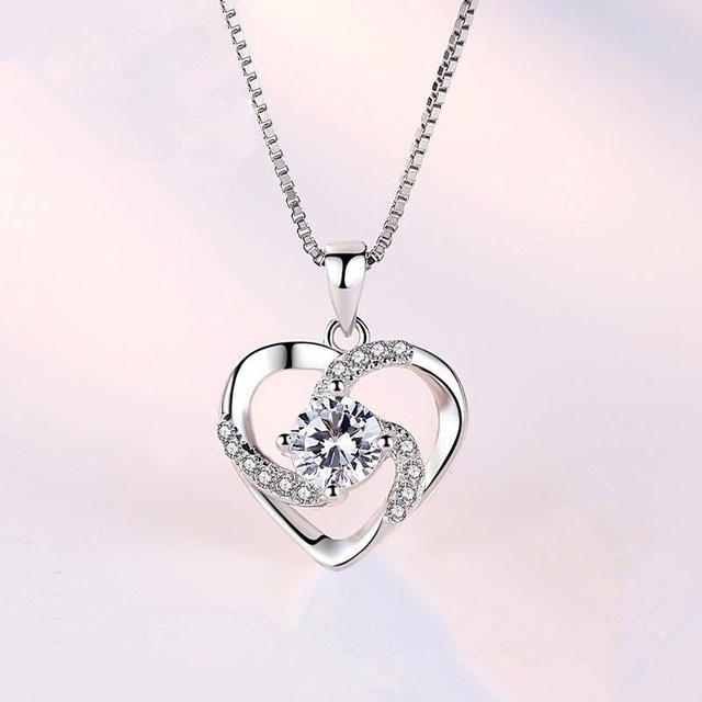 Lucky Star Jewelry Halskette, 925 Silber, Zirkonia, Damen - Bild 1