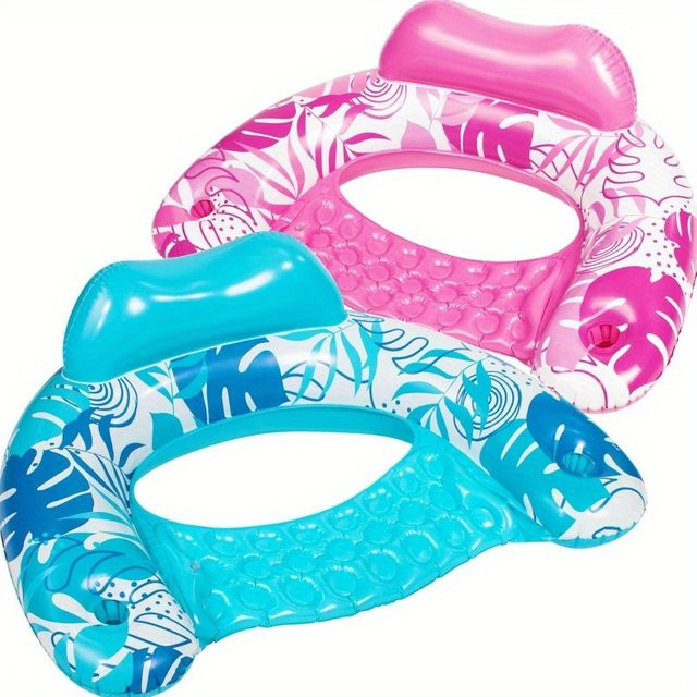 JOYFY Aufblasbare Pool-Schwimmsessel, 2-teiliges Set - Bild 1